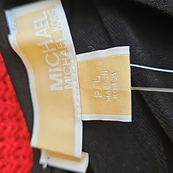 NWT Michael Kors Long Sleeve Ruched Top - Picture 5 of 6